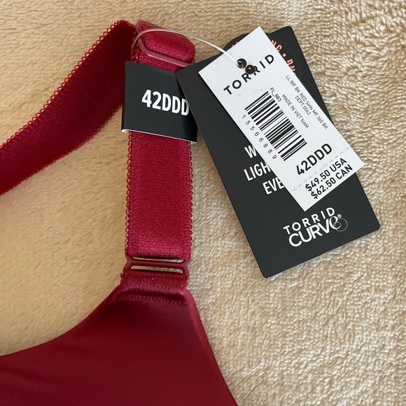 Torrid Lightly Lined Wire Free Everyday Bra - Various Sizes - Picture 3 of 16